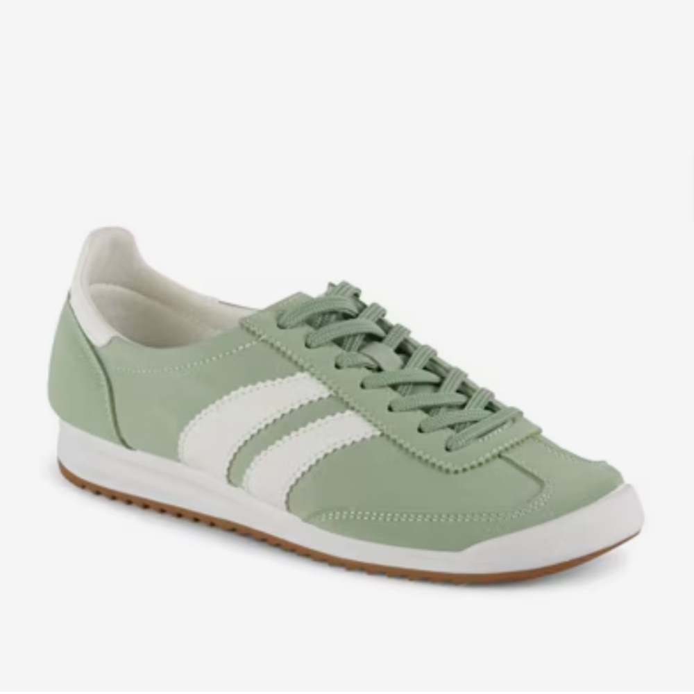 Madden Girl Juniper Sneaker in Sage Green